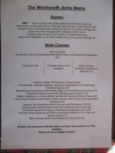 The Wentworth Arms