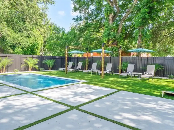 Fresh Modern With Pool Oasis