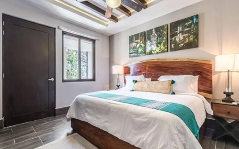 Bright full furnished 2 bedrooms