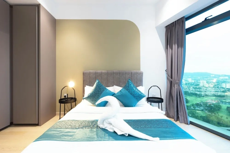 3 Bedrooms Family Apartment with golf view