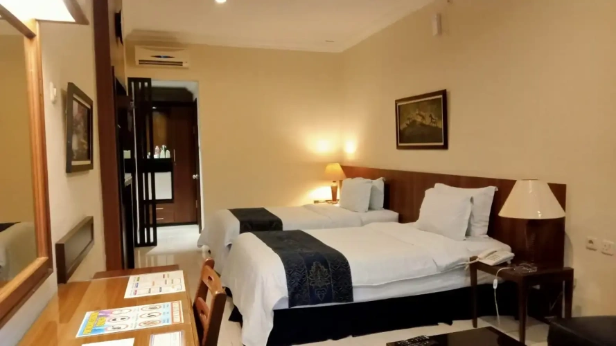 Standard Twin room with view