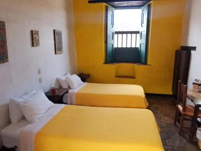 Classic room with balcony and with view