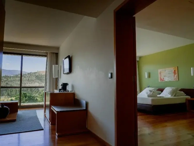 Standard Twin room with balcony and with view