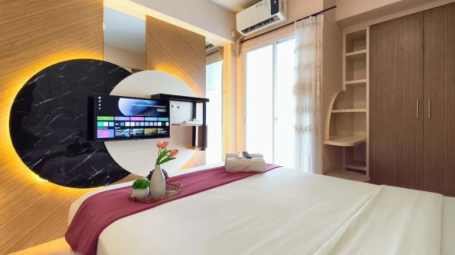 2 Pax Wooden Accents Studio At Suncity Residence