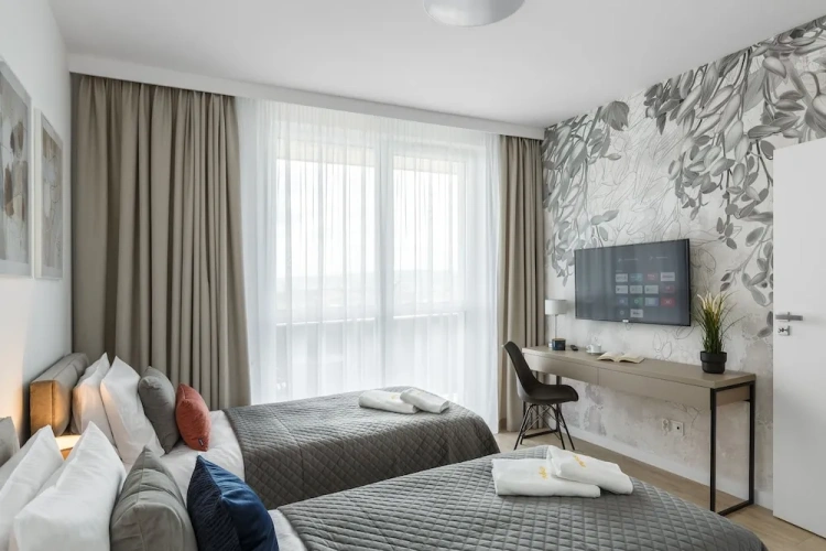 2 Bedrooms Premium Apartment with balcony