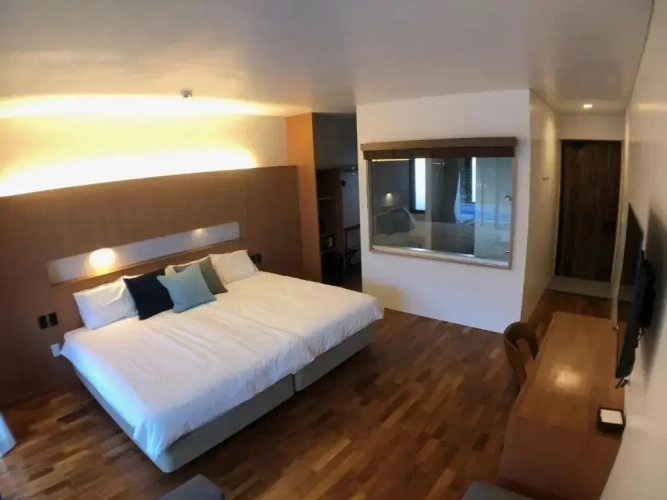Standard Twin room with garden view