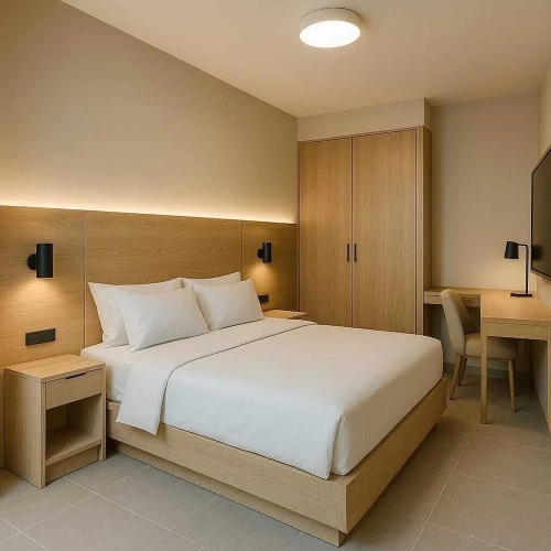 Standard Double room with city view
