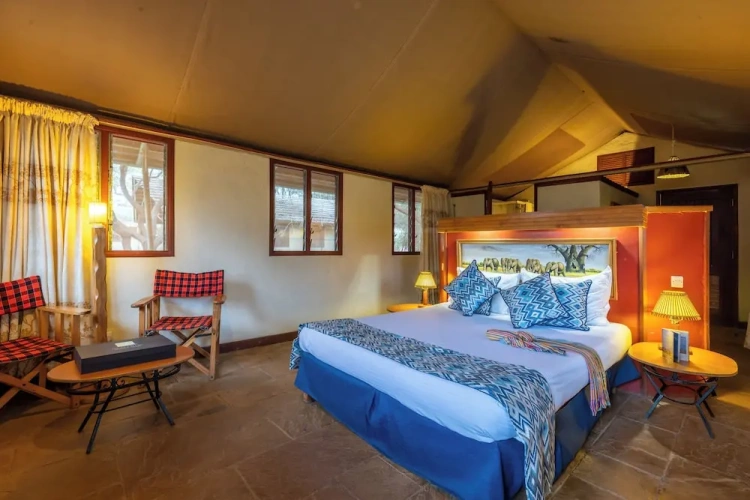 Standard Double room with balcony and with garden view