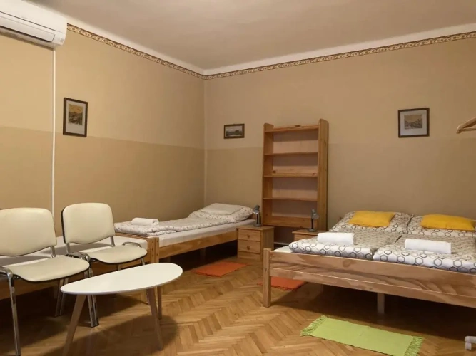 Standard Twin room with balcony and with view