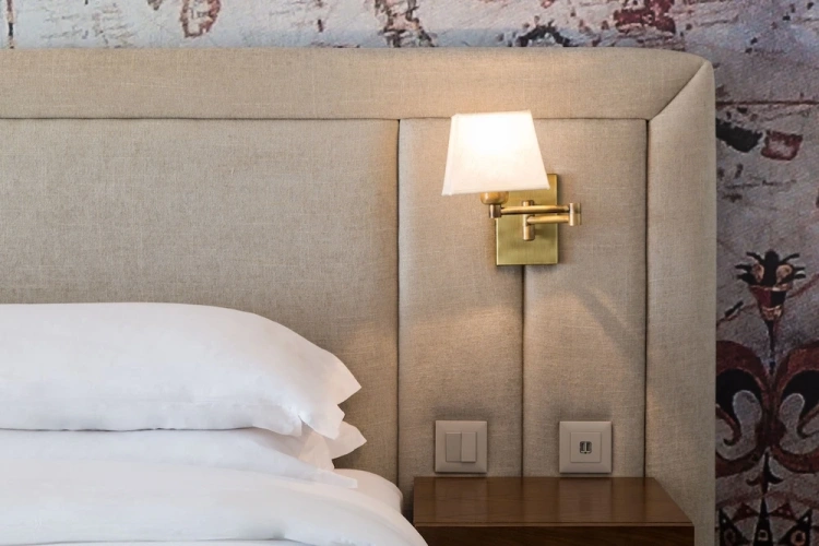 Standard Twin room with balcony and with sea view