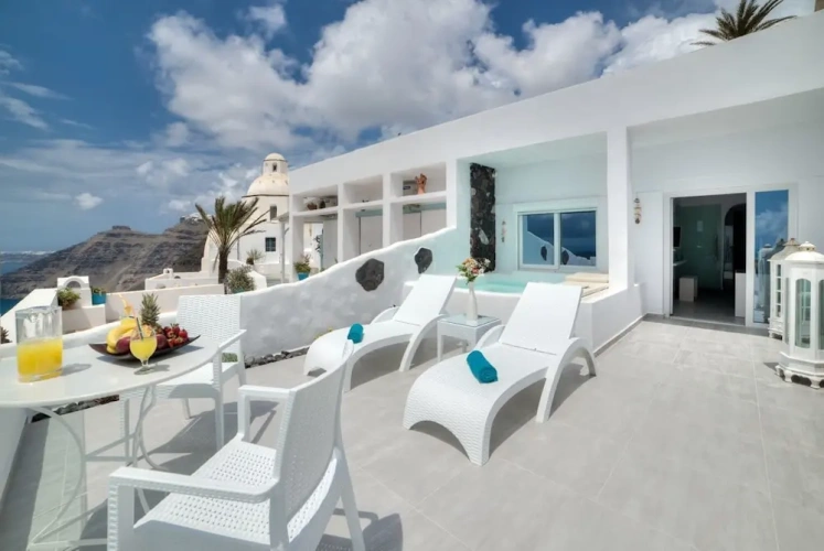 Deluxe Villa with balcony and with sea view