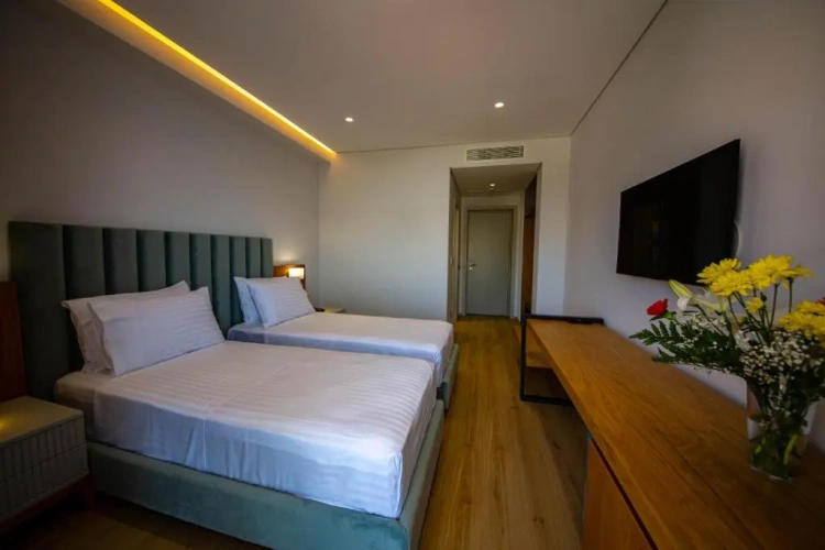 Deluxe Double room with partial sea view