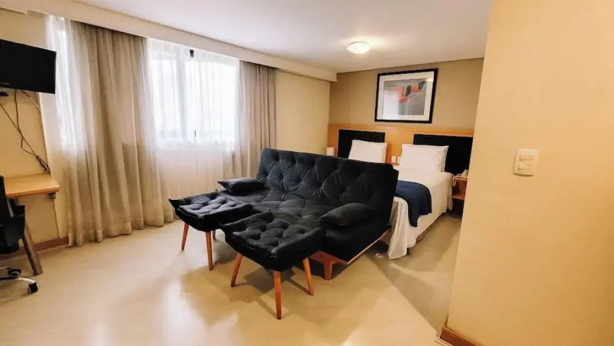 Studio Ibirapuera com piscina