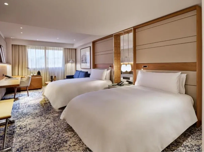 Classic Twin room with city view