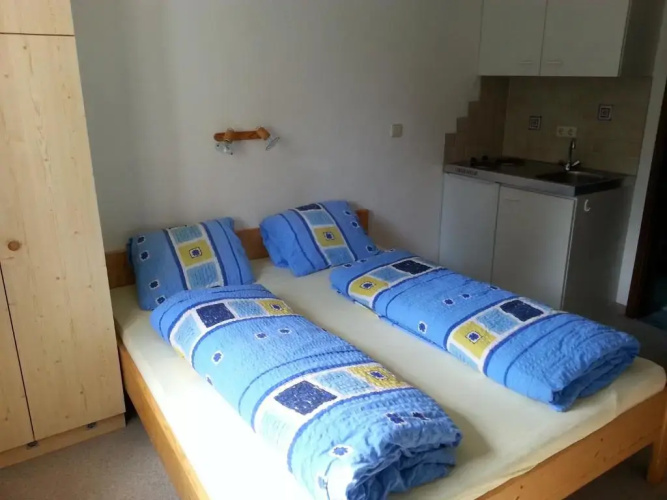 Fichtenblockhütte