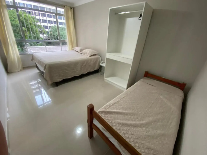 Apartamento na praia de Santos