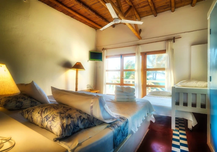 Superior Quadruple room with balcony