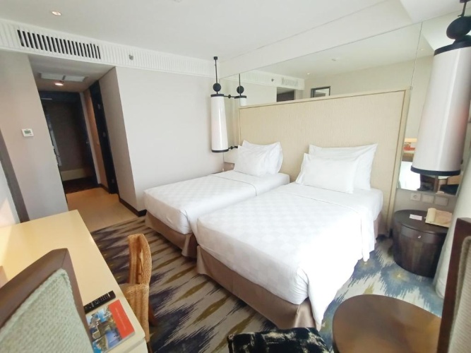 Standard Twin room with view