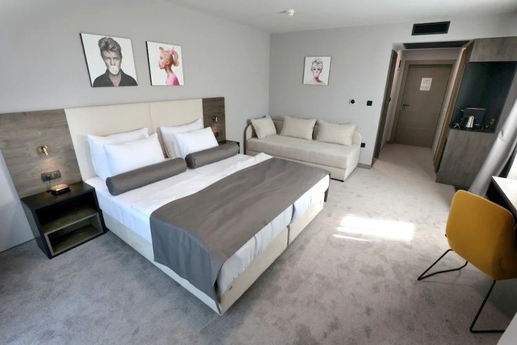 Superior Double room with balcony and with sea view