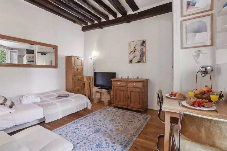 Chic 1BR by Châtelet & Louvre