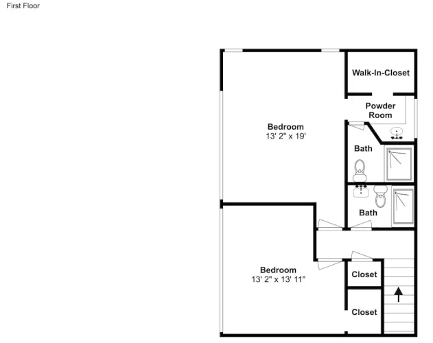 2 Bedrooms Standard room with balcony