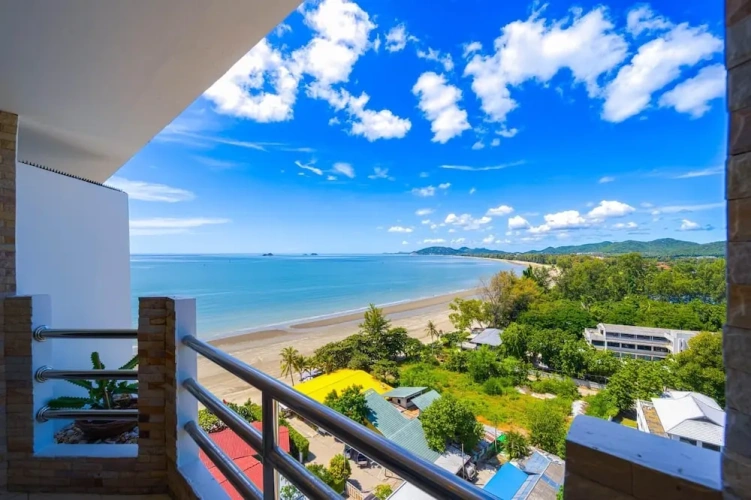 1 Bedroom Standard room with balcony and with sea view