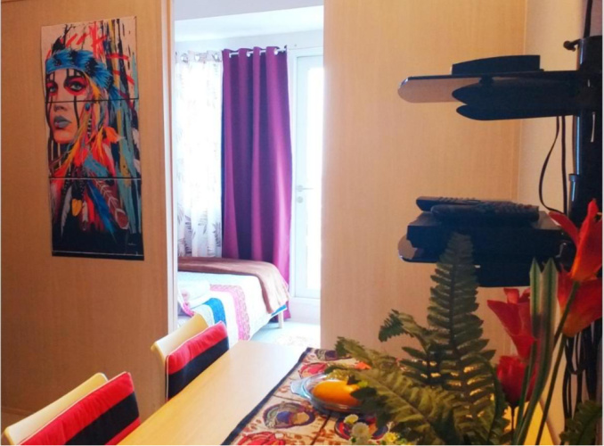 1 Bedroom Standard room with balcony and with city view