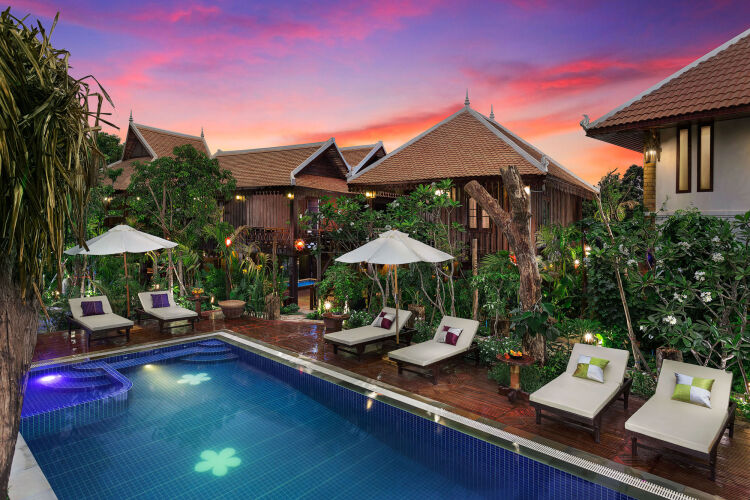 Malu Khmer Villa Over view