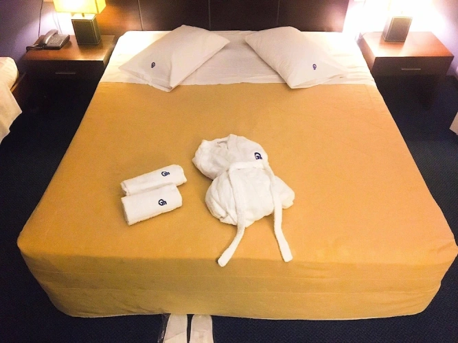 Standard Triple room with balcony and with sea view