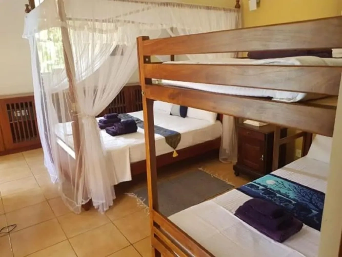 1 Bedroom Family Suite with balcony and with garden view
