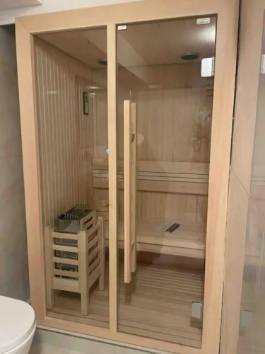 Appartamento con piscina e sauna Bissone