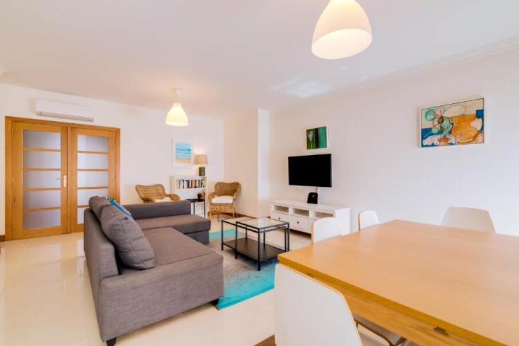 Double Family Apartment with partial sea view