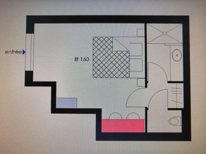 Standard Double Basement room