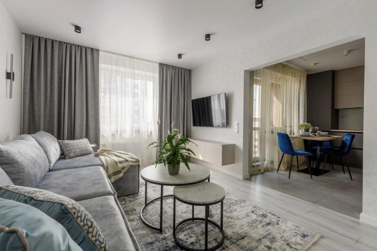 Фотография номера квартиры Апартаменты Просторные двухкомнатные в новом доме и районе