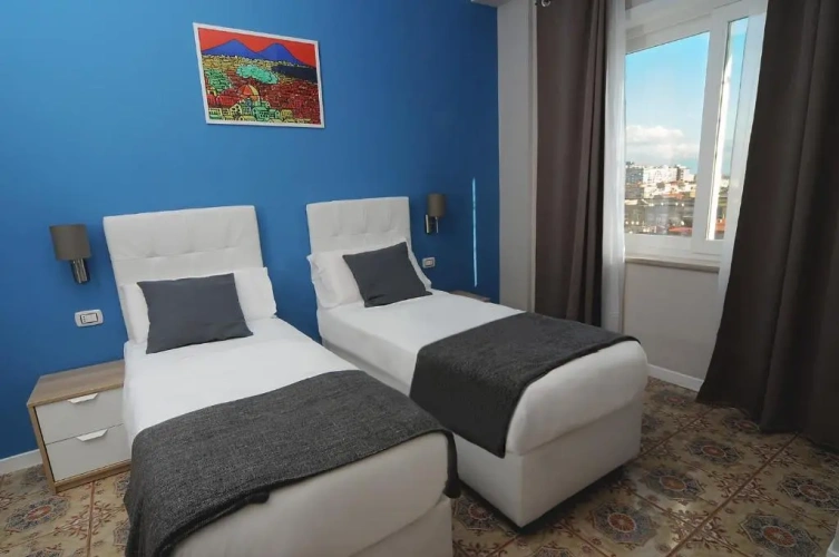 Standard Double room with partial sea view