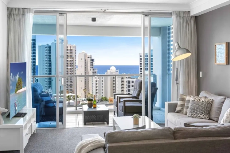 2 Bedrooms Deluxe Apartment with balcony and with ocean view