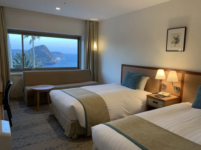 Standard Twin room with ocean view