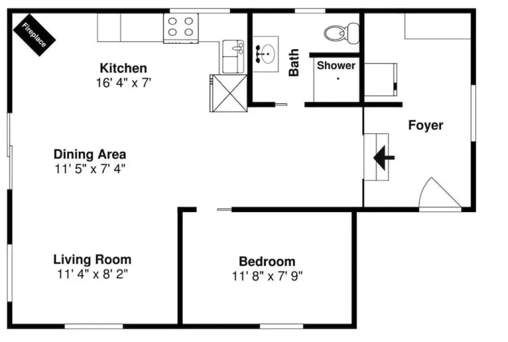 1 Bedroom Standard room