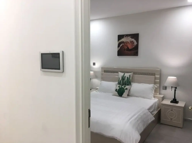 1 Bedroom Deluxe Apartment with balcony and with city view