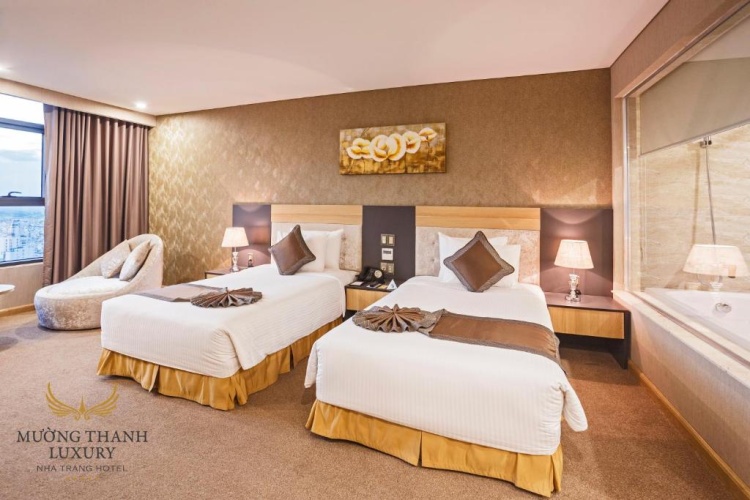 Deluxe Twin room with ocean view