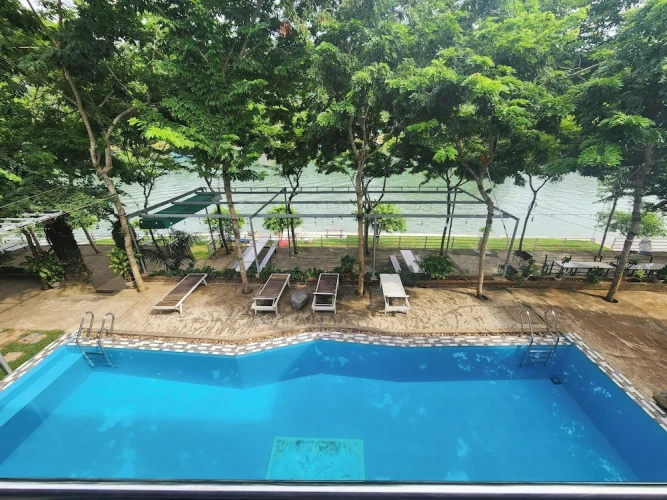 Double Bungalow with balcony and with water view