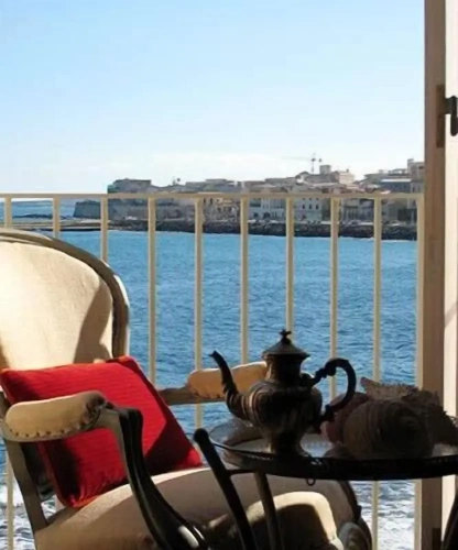 Superior Double room with balcony and with sea view