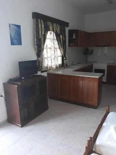 Basement Studio with balcony and with sea view