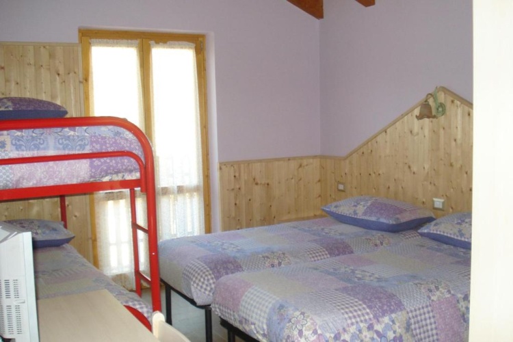 Standard Quadruple room with balcony and with view