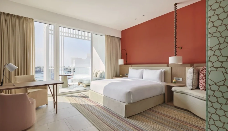 Double room with marina view