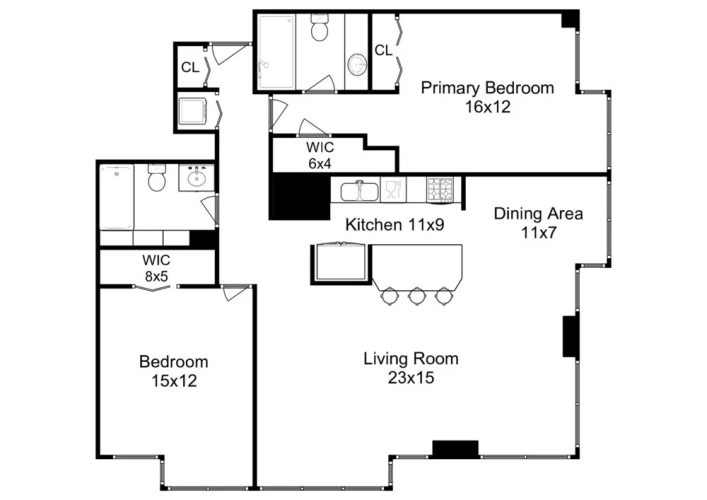2 Bedrooms Standard room