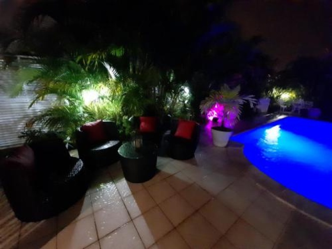 Outside