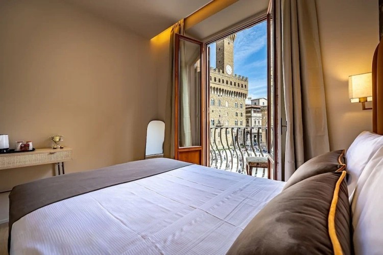 Economy Double room with balcony and with city view
