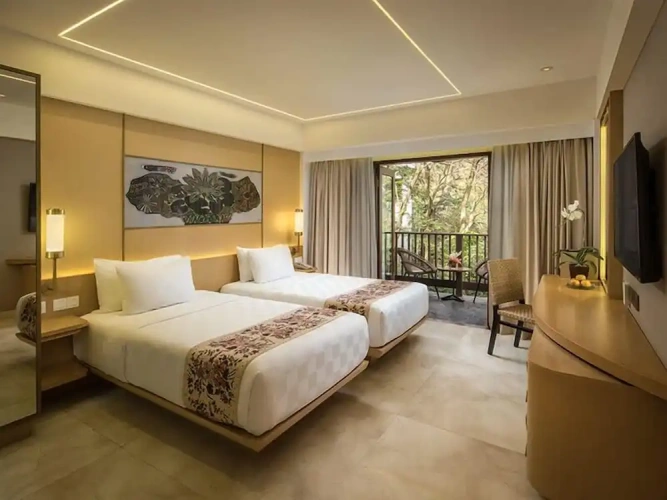 Deluxe Twin room with balcony