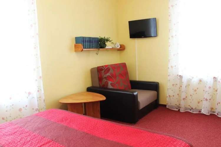 Standard Triple room with balcony and with view
